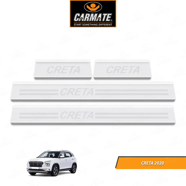 CARMATE FOOT STEP DOOR SILL PLATE PLATE FOR HYUNDAI CRETA 2020