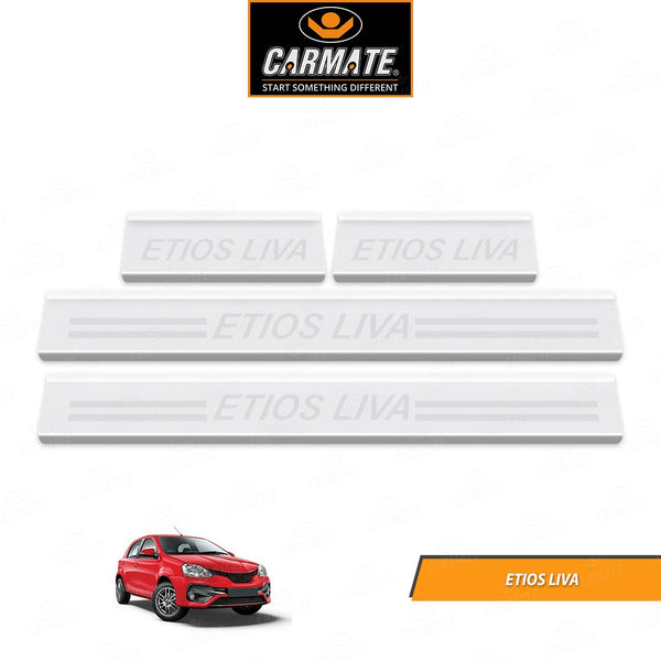 CARMATE FOOT STEP DOOR SILL PLATE PLATE FOR TOYOTA ETIOS LIVA
