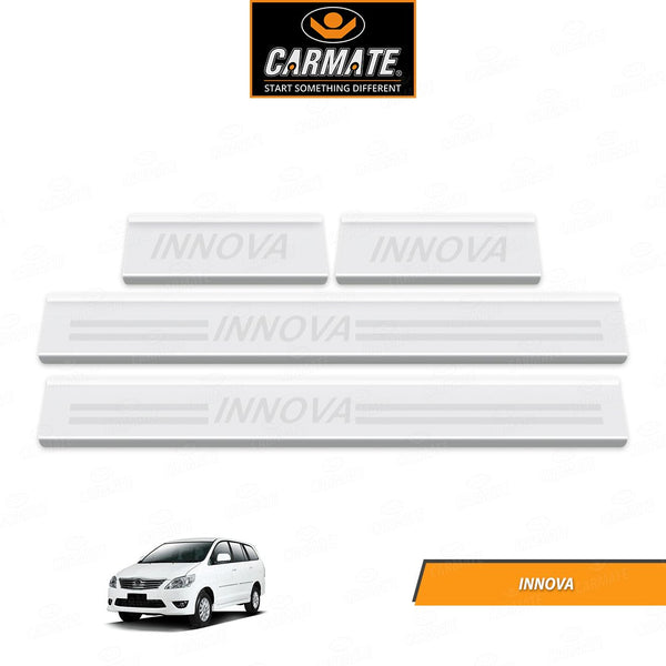 CARMATE FOOT STEP DOOR SILL PLATE PLATE FOR TOYOTA INNOVA