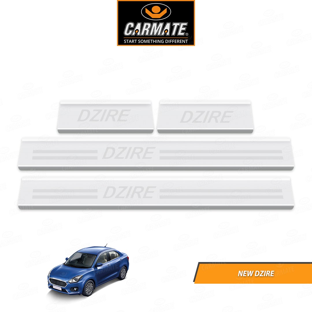 CARMATE FOOT STEP DOOR SILL PLATE PLATE FOR MARUTI NEW DZIRE