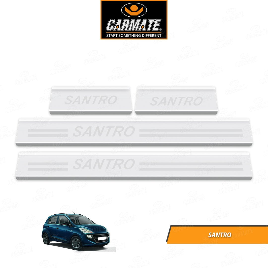 CARMATE FOOT STEP DOOR SILL PLATE PLATE FOR HYUNDAI SANTRO