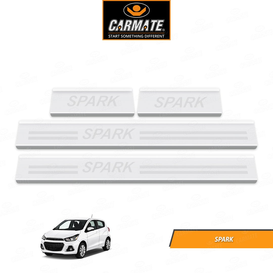 CARMATE FOOT STEP DOOR SILL PLATE PLATE FOR CHEVROLET SPARK
