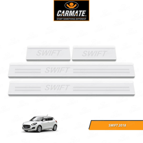 CARMATE FOOT STEP DOOR SILL PLATE PLATE FOR MARUTI SWIFT 2018