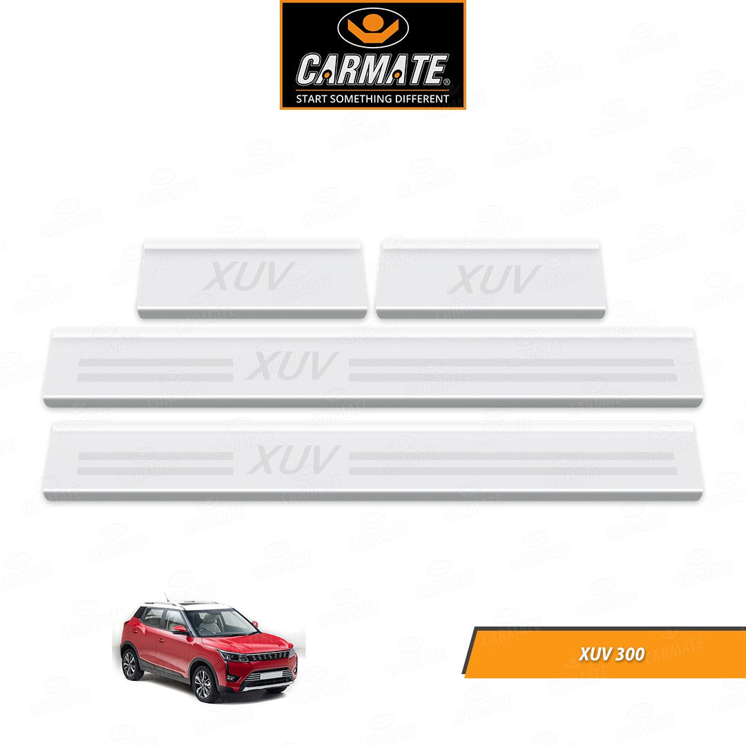 CARMATE FOOT STEP DOOR SILL PLATE PLATE FOR MAHINDRA XUV 300