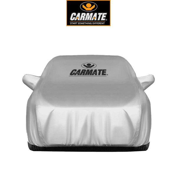 Carmate Guardian Car Body Cover 100% Water Proof with Inside Cotton (Silver) for Tata - Indica Vista - CARMATE®
