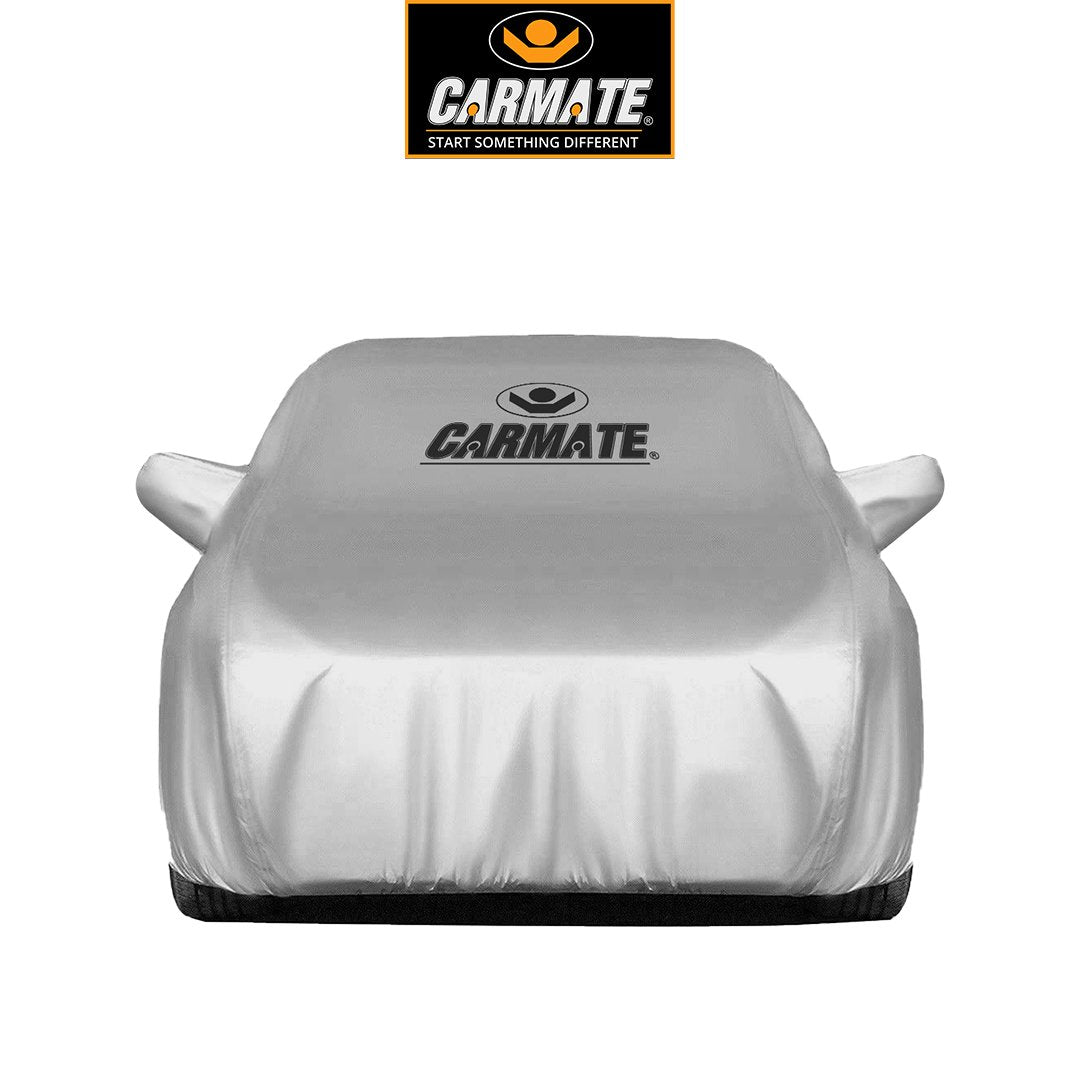 Carmate Guardian Car Body Cover 100% Water Proof with Inside Cotton (Silver) for Nissan - Micra - CARMATE®