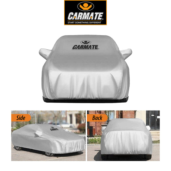 Carmate Guardian Car Body Cover 100% Water Proof with Inside Cotton (Silver) for Hyundai - I20 Active - CARMATE®