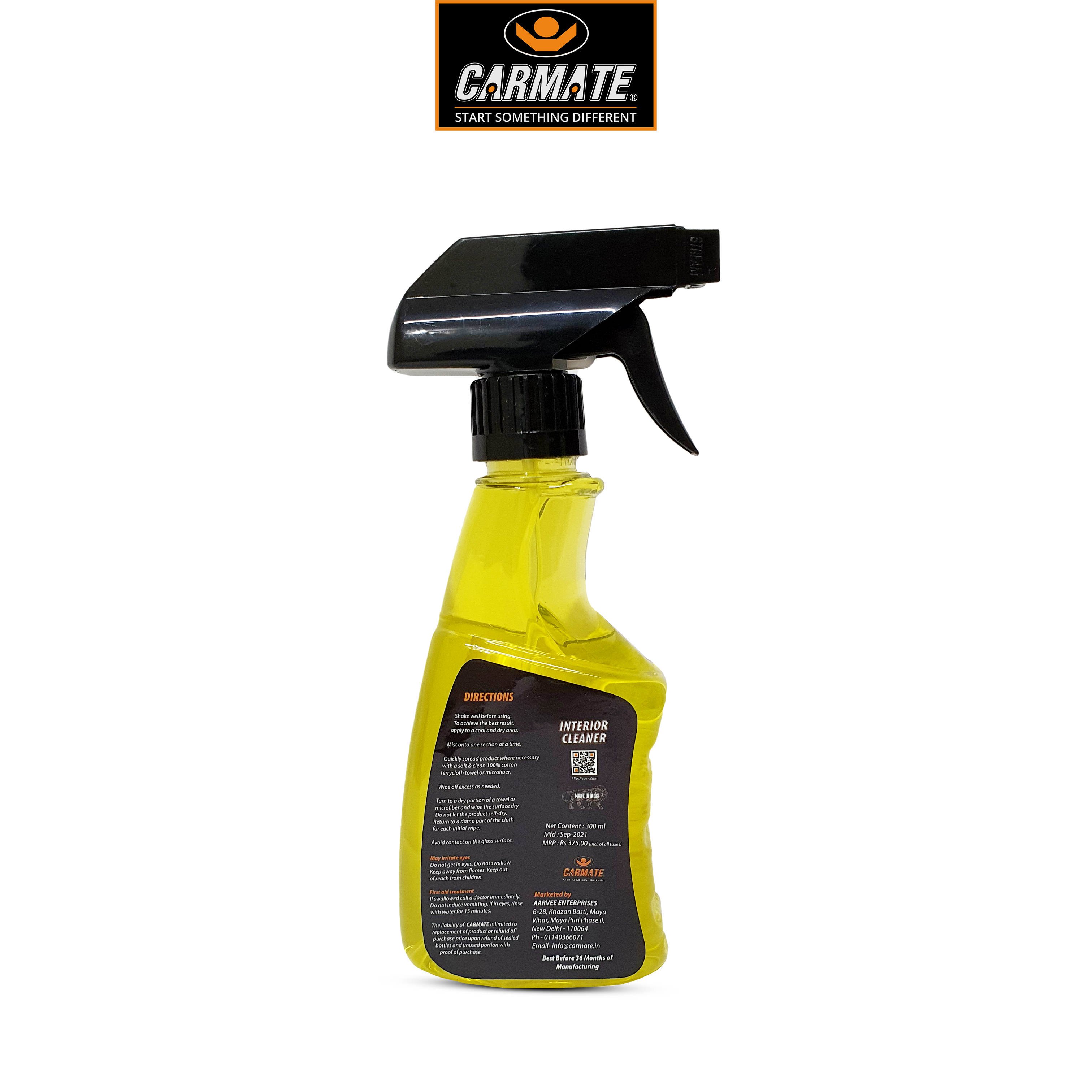 CARMATE CM-IC-01 Superior Protection From Spill & UV Exposure Vehicle Interior Cleaner
