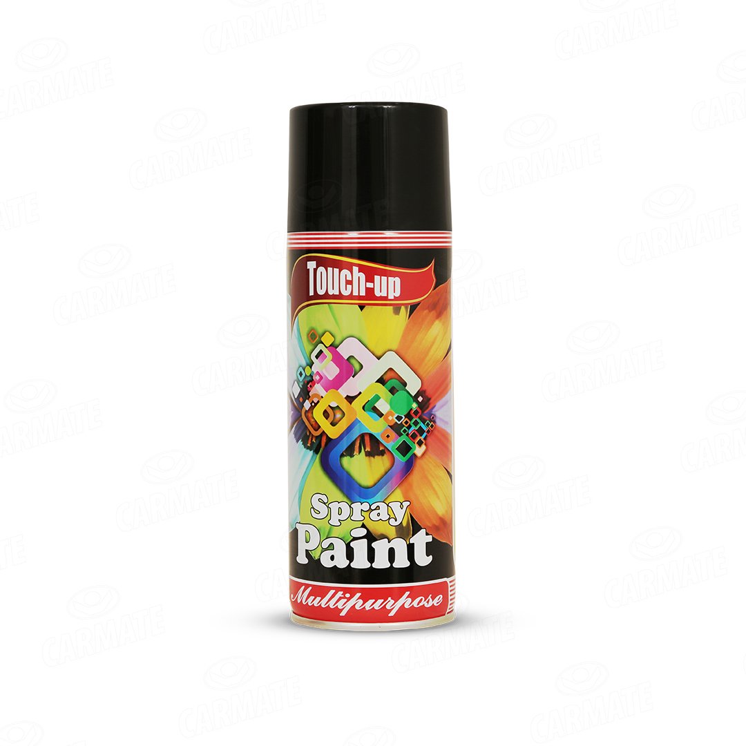 Tuouch Up Ready-to-Use Aerosol Spray Paint for Car, Bike, Wall Painting, Home And Furniture 400 ML Matt Black