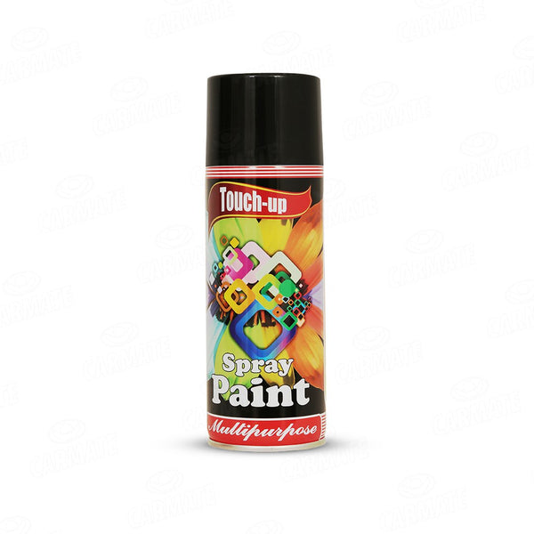 Tuouch Up Ready-to-Use Aerosol Spray Paint for Car, Bike, Wall Painting, Home And Furniture 400 ML Matt Black