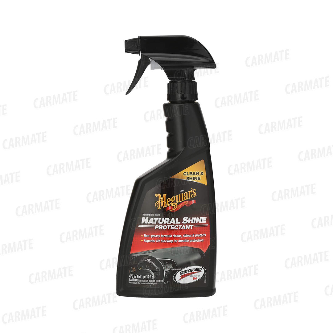 MEGUIAR'S Natural Shine Protectant Spray (Dash Board & Vinyl Dressing) 473ml - CARMATE®