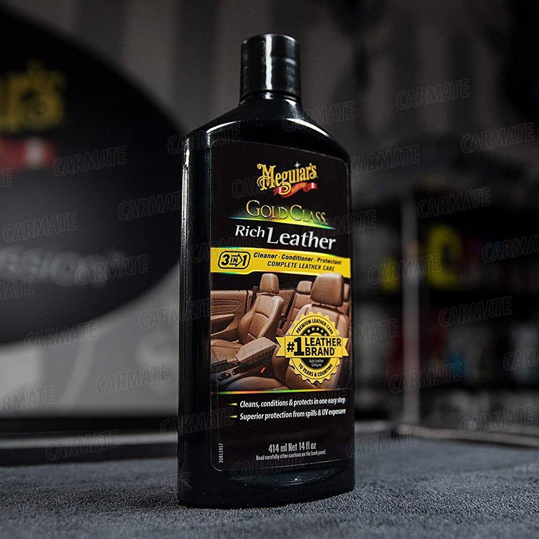 Meguiar's Gold Class Leather Cleaner And Conditioner - CARMATE®