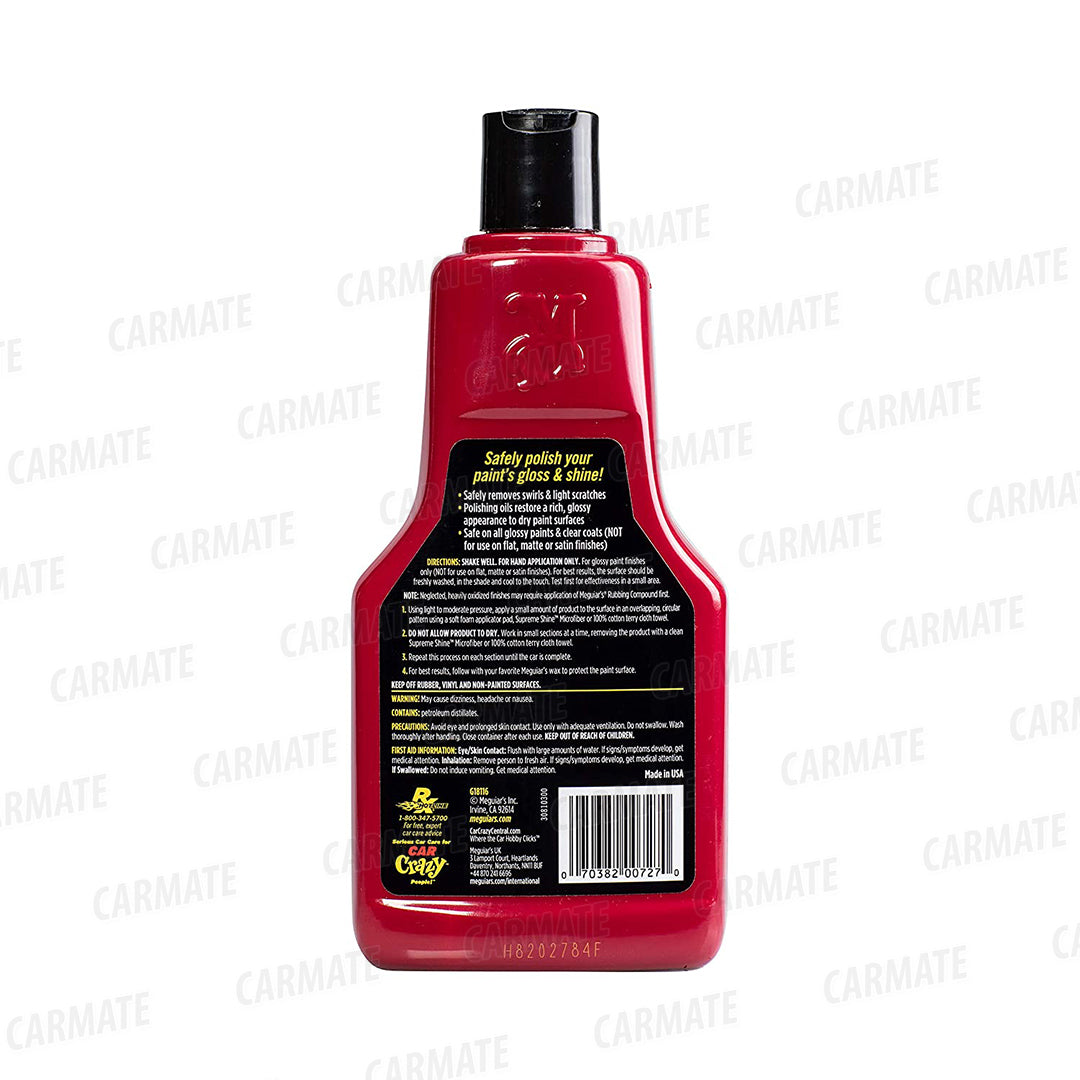 Meguiar's Clear Coat Safe Polishing Compound - 16 oz. - CARMATE®