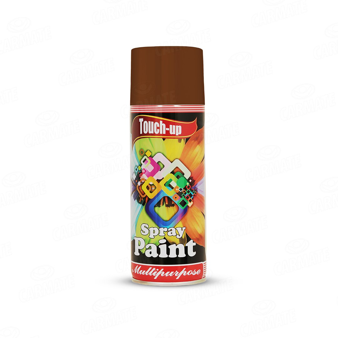 Tuouch Up Ready-to-Use Aerosol Spray Paint for Car, Bike, Wall Painting, Home And Furniture 400 ML Mission Brown