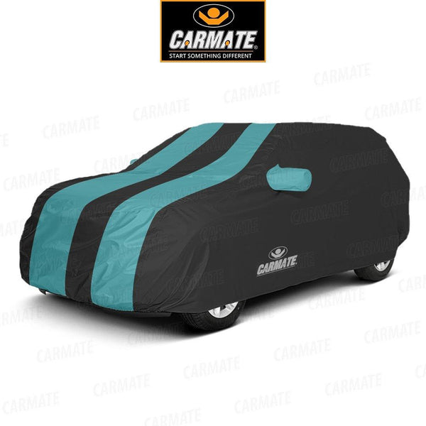 Carmate Passion Car Body Cover (Blue and Black) for  Fiat - Fiat - CARMATE®