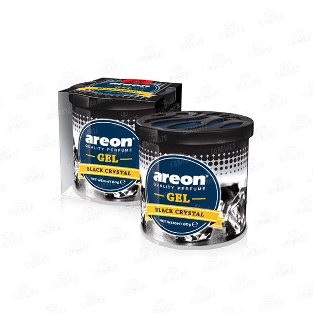 Areon Black Crystal Gel Air Freshener for Car(80g ) - CARMATE®