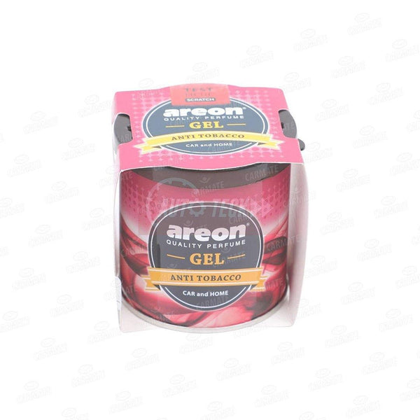 AREON Anti Tobacco Gel Air Freshener for Car (80 g) - CARMATE®