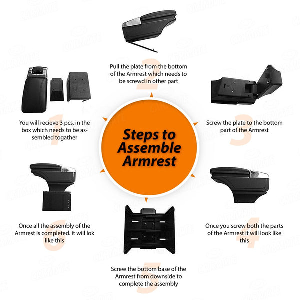 CARMATE PREMIUM ARM REST FOR TATA BOLT