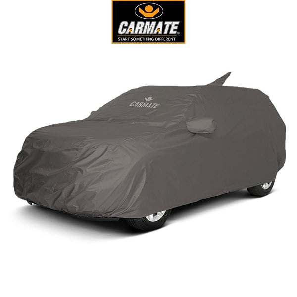 Carmate Car Body Cover 100% Waterproof Pride (Grey) for Tata - Tiago - CARMATE®