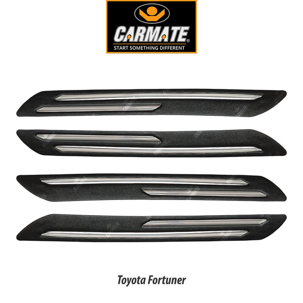 CARMATE Customized Black Car Bumper Scratch Protector for Toyota Fotuner -Set of 4