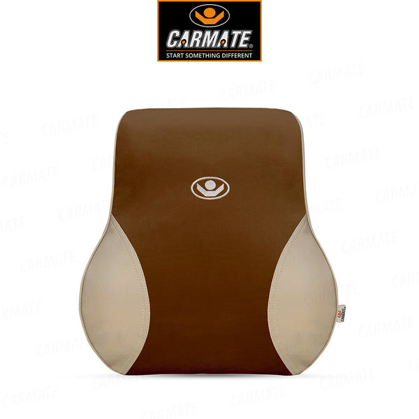 CARMATE Orthopedic Memory Foam Spine Lumbar Full Backrest Cushion For Back Pain Relief Compatible With Computer,Car, Office Ergonomic Chair