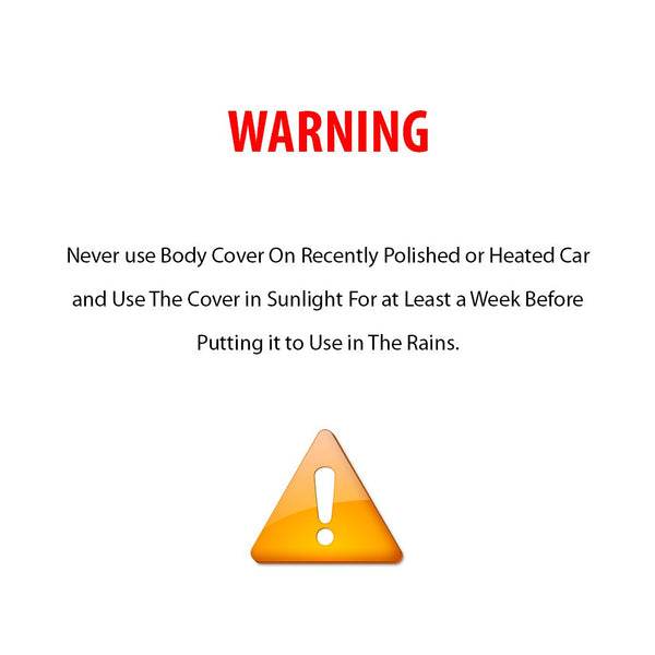 Carmate Custom Fit Matty Car Body Cover For Fiat Punto - (Grey)